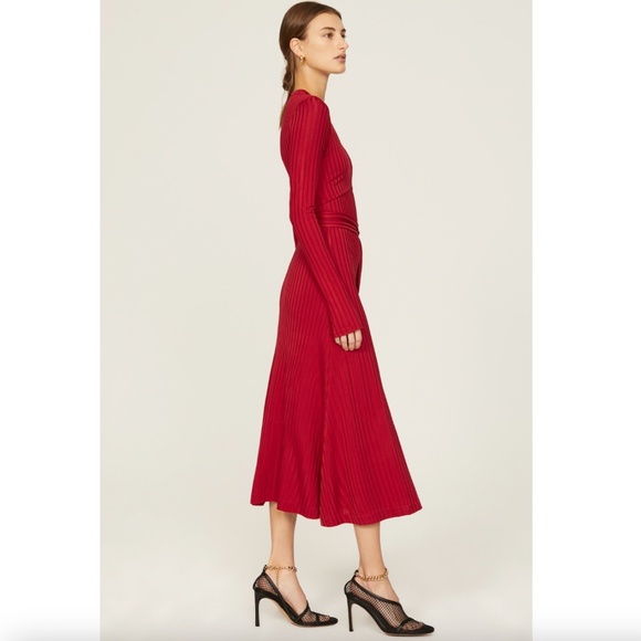 Altuzarra  Red Masika Dress - Picture 3 of 9